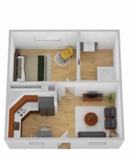 One Bedroom / One Bath - Standard